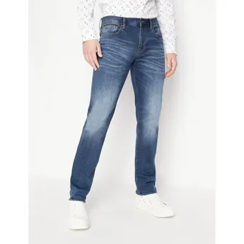 Armani Exchange Men's J13 Cotton Slim-Fit Jeans