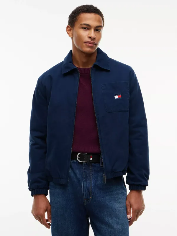 Tommy Jeans Cotton Harrrington Jacket