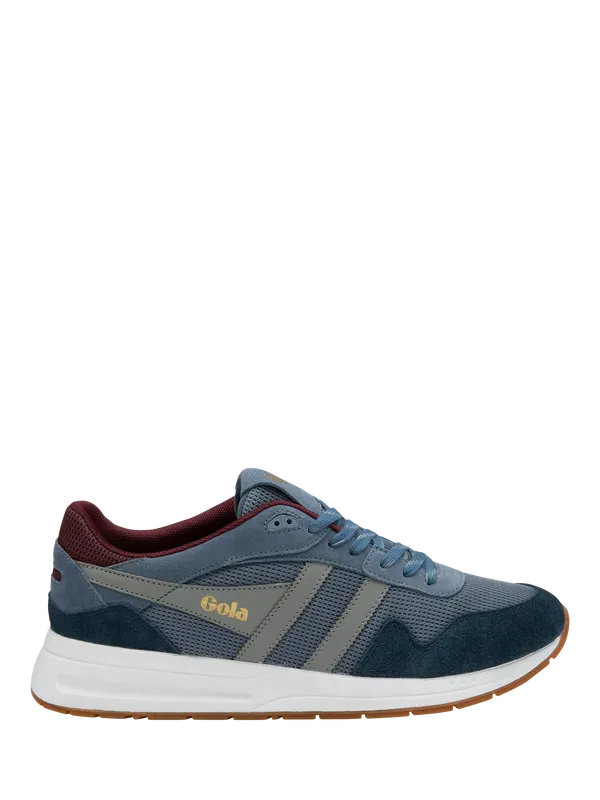 Gola Delta Suede Trim Lace-Up Trainers
