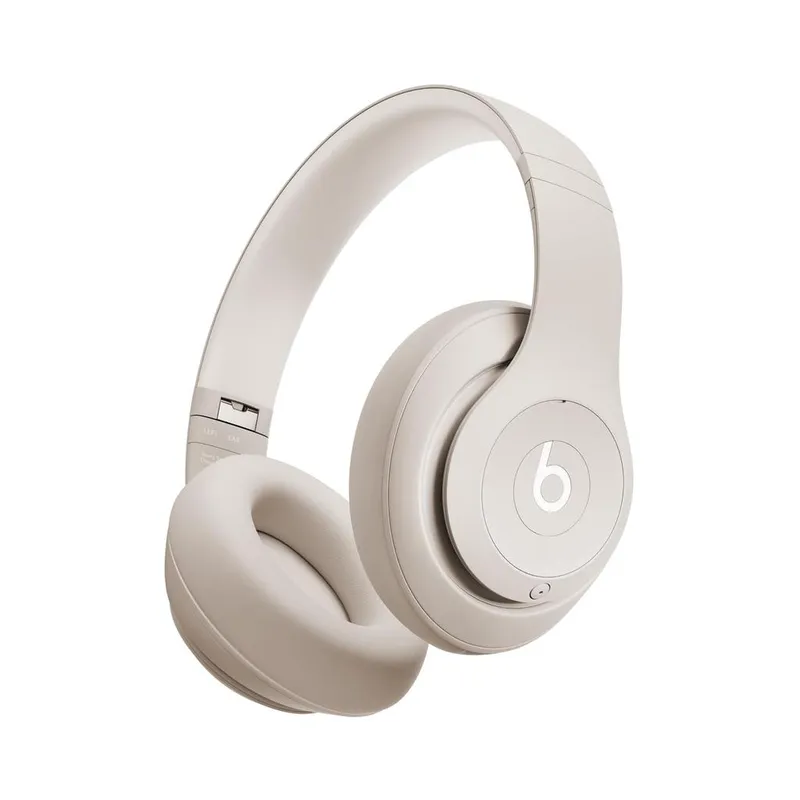 Beats By Dr. Dre Beats Studio Pro noise-Cancelling wireless Headphones with microphone - Beige – Refurbished, Excellent