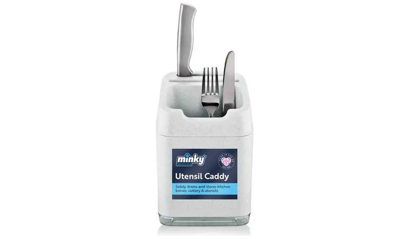 Minky Utensil Caddy - White