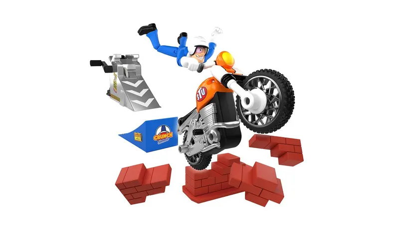 Stuntman Stu Nitro Boost Stunt Bike Playsets
