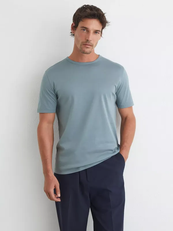Reiss Count Cotton Crew Neck T-Shirt