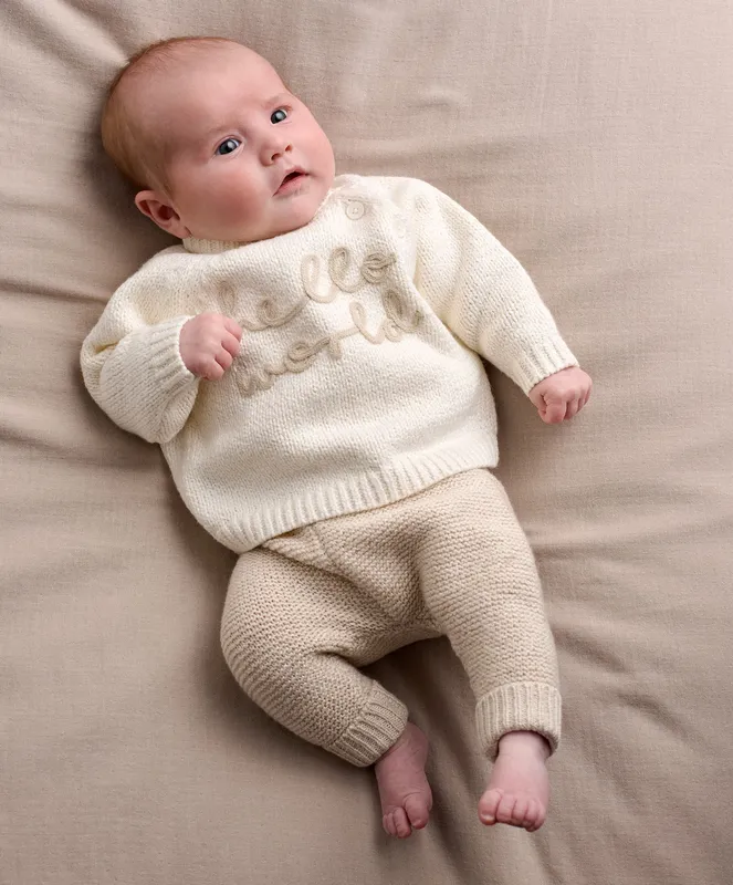 Mamas & Papas Hello World Knit Set (2 Piece)