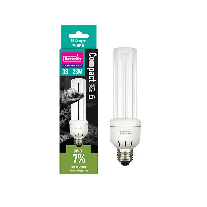Arcadia D3 Compact Bulb 7% 23W