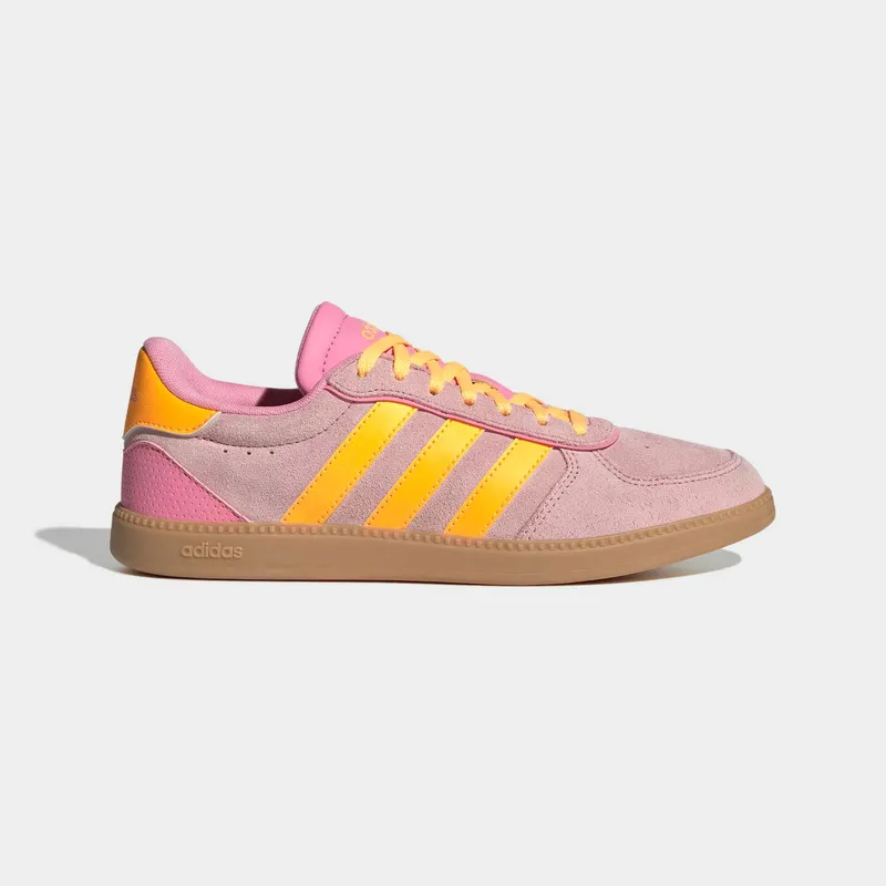ADIDAS Women's breaknet sleek trainers, pink orange