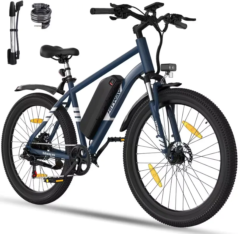 HITWAY 27.5" Electric MTB 250W 36V 13Ah Battery Up to 100 km BK15PRO