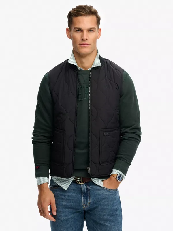 Superdry Military Liner Quilted Gilet