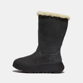 FitFlop F-Mode Shearling Flatform Boots