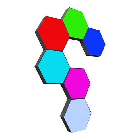Numskull LED Gaming Lights - Hexagon