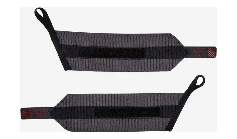 Decathlon Gym Training Wrist Straps - Dark Grey