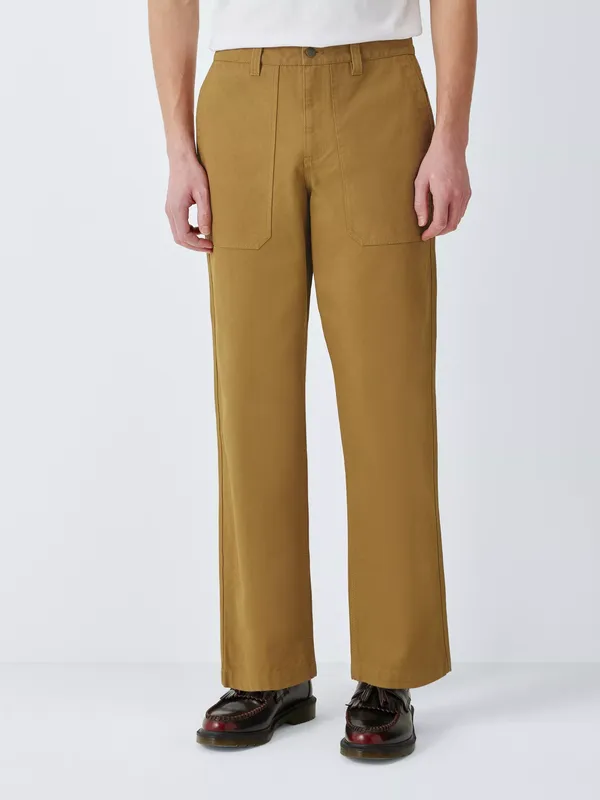 John Lewis Carpenters Cotton Chino Trousers