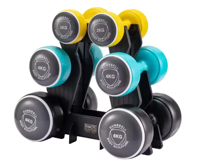 BODY SCULPTURE Smart Dumbbell Tower 24 Kg, BW108T-24