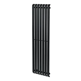 GoodHome Wilsona CH1800540SA Single Anthracite Vertical Designer 3566BTU Radiator, (W)540mm x (H)1800mm