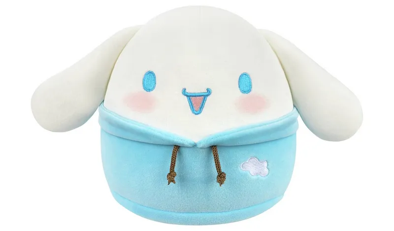 Squishmallows Original Sanrio 8" Dabodabo Hoodie Cinnamoroll