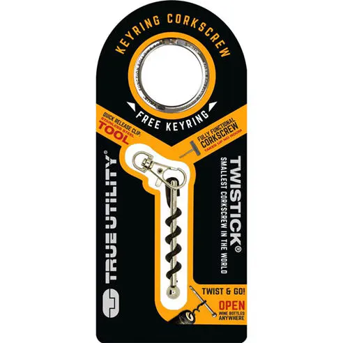 True Twistick Corkscrew Keyring