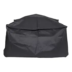 La Hacienda Premium Black Firepit cover (H)60cm (W)80cm