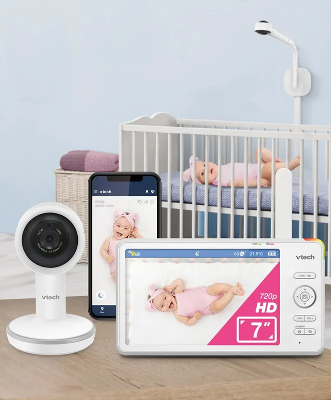VTech RM7787HD 7inch Over-The-Cot Smart Monitor