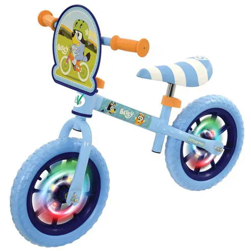 Bluey MoVe Bluey 12 Balance Bike with Light Up Wheels