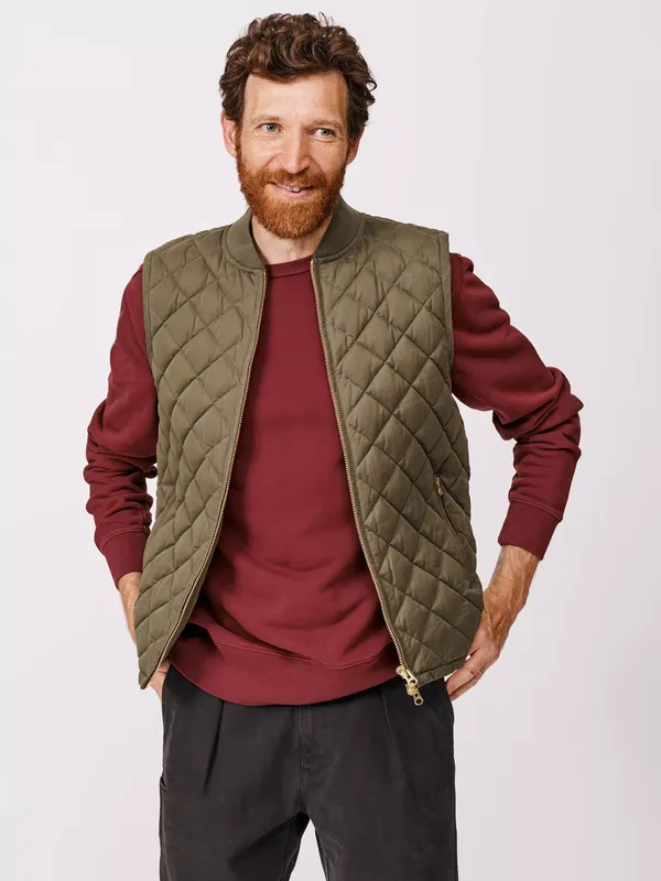 Aubin Anwick Diamond Quilted Gilet