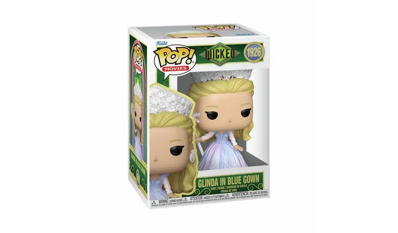 Funko POP! Movies Wicked Glinda in Blue Gown Figure 