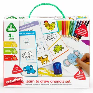 Early Learning Centre Learn To Draw Animals Craft Set