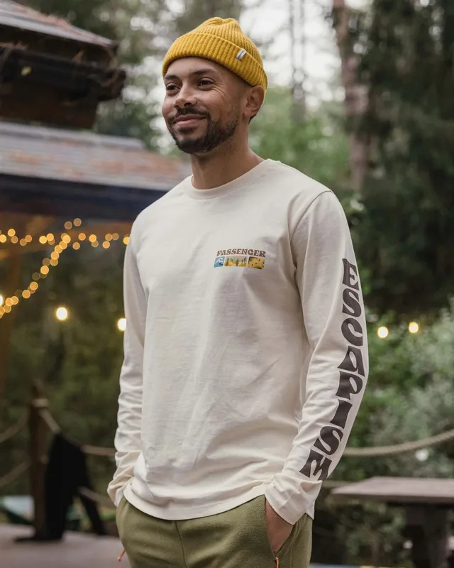 Passenger Clothing Patches LS T-Shirt - Birch