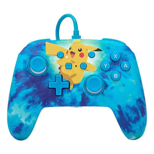 PowerA Switch Wired Controller - Tie Dye Pikachu
