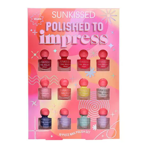 Sunkissed Sunkis 12pc Nail Pol Ld64
