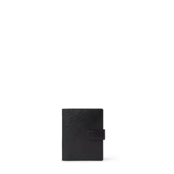 Osprey London Men's Passport Holder Leather Embossed Billfold Wallet
