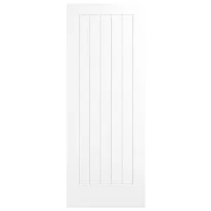 Wickes Geneva White Smooth Moulded Cottage Internal Door - 1981 x 762mm