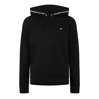 Emporio Armani Men's Basic Terry Over the Head Cotton Hoodie