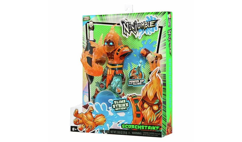 Ninjombie Scorchstrike Action Figure 