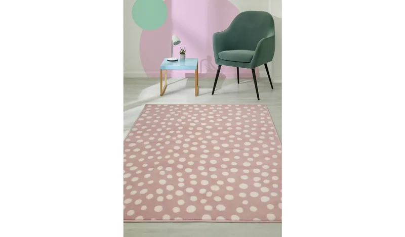 Homemaker Spot Pink Rug - 160x230cm