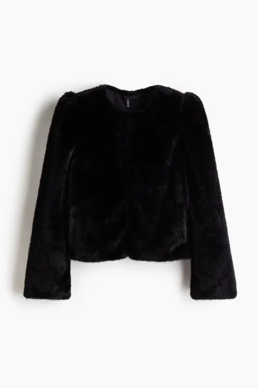 Fluffy jacket