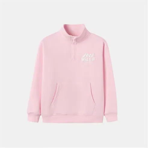 Jack Wills Kids' 1/4 Zip Fleece Top