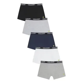Lyle and Scott Kids' 5-Pack Trunks
