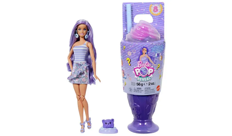 Barbie Pop Reveal Donut Dreams Fashion Doll & Pet
