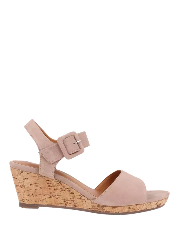 Jones Bootmaker Grazina Leather Wedge Heel Sandals