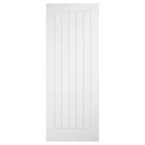 LPD Internal Laminate Cottage Pre-Finished White Door - 610 x 1981mm