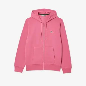 Lacoste Men's Zipped Knit Crew Neck Jumper