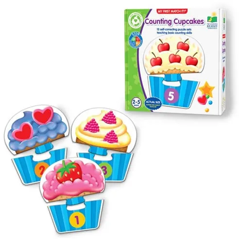 The Learning Journey UG- My First Match It- Counting Cupcakes