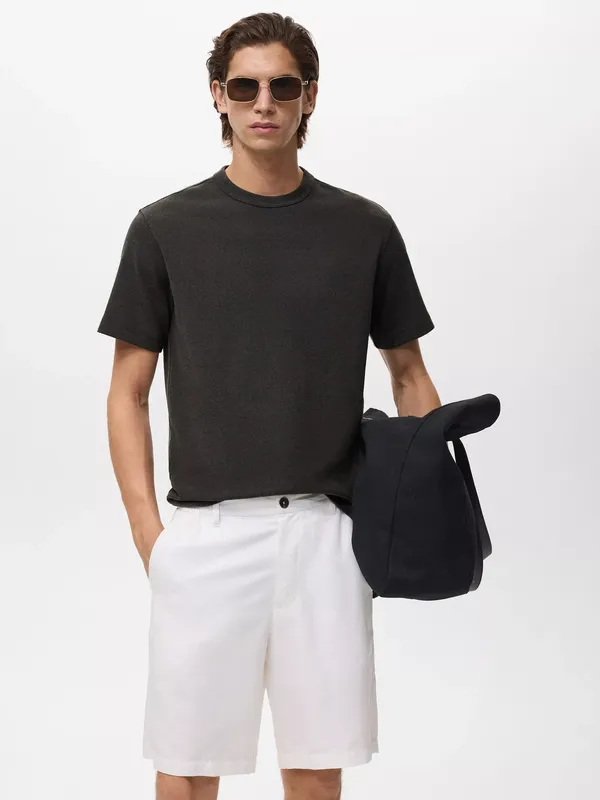 Mango Gare Cotton Blend T-Shirt