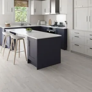 Wickes River Light Grey Wood Effect Matt Porcelain Wall & Floor Tile - 150 x 600mm