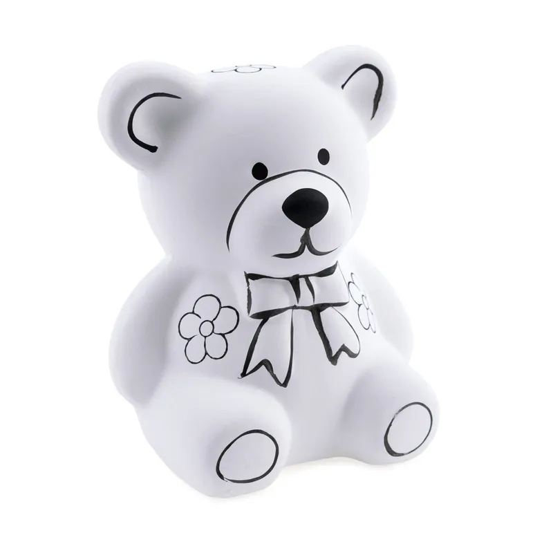 Paint Your Own Teddy Bear Money Box