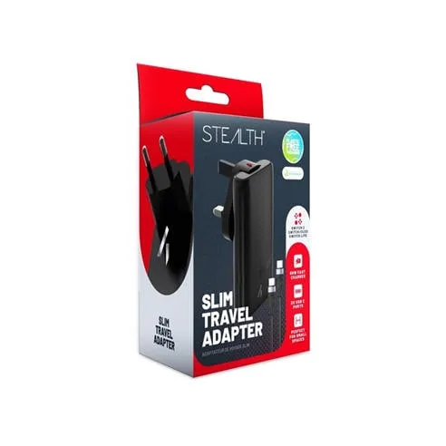 Stealth Nintendo Switch 2 Slim Travel Adapter
