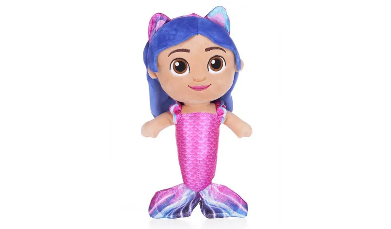 Gabby's Dollhouse 10 inch Mermaid Soft Toy