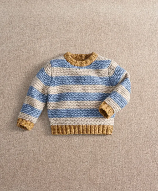 Mamas & Papas Stripe Knit Jumper