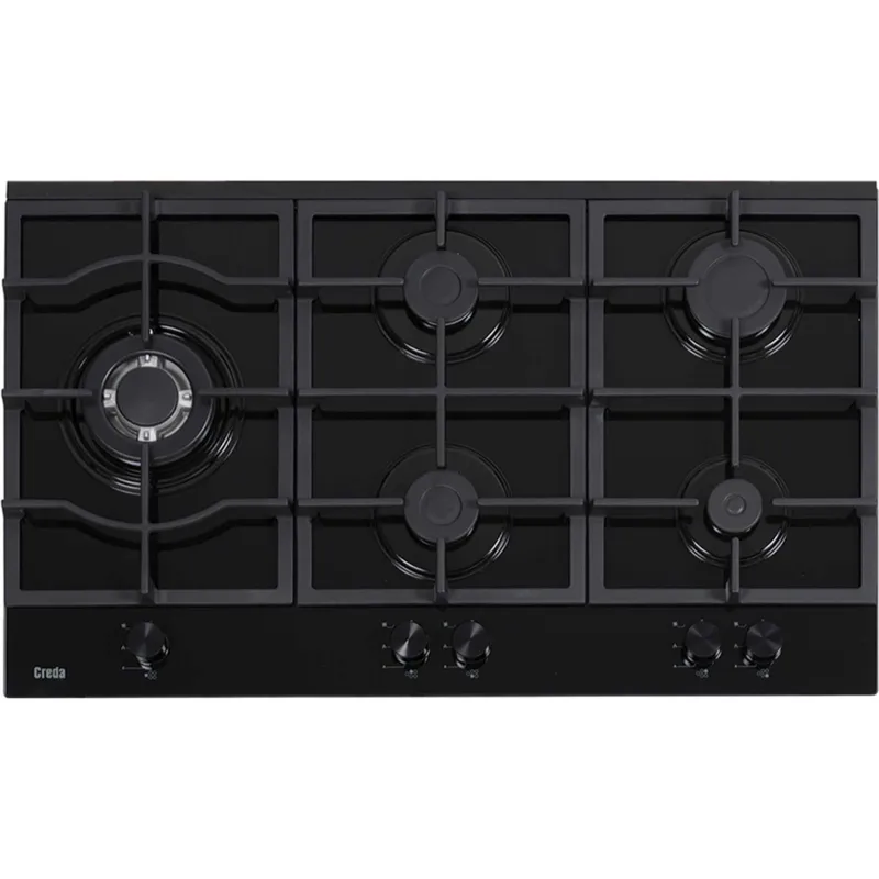 Creda C90GFCWG 90cm 5 Zone Gas Hob