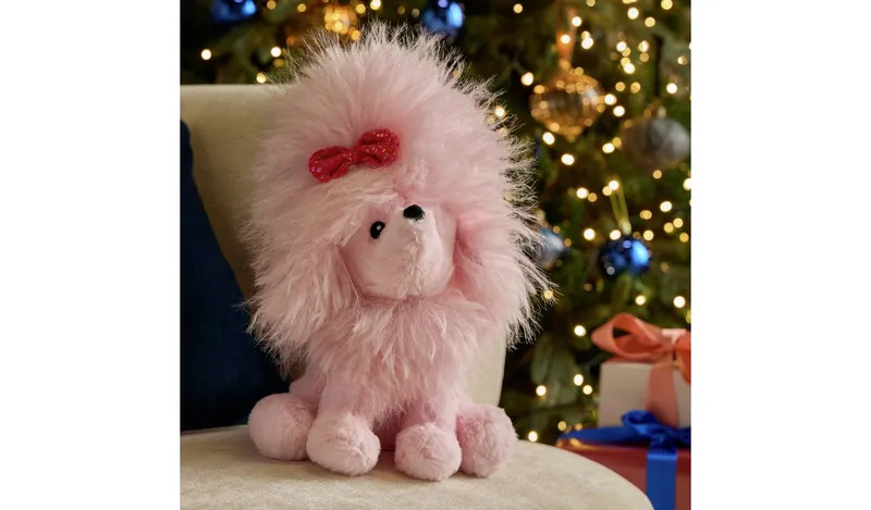 Argos Home Pink Poodle Soft Toy